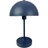 Dyberg Larsen Stockholm Akku-Tischlampe, blau