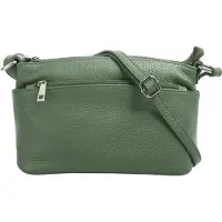 Cluty Umhängetasche "Damen echt Leder, Made in Italy" echt Leder, Made in Italy