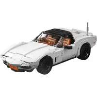 Mould King 10198 Sportwagen mit Targadach - Klemmbausteine Set (1347 Teile)