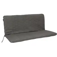 Degamo Bankauflage Polsterauflage ARIZONA Gartenbank 2-sitzer 98x88cm anthrazit