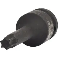 Ks Tools 911.0918, Buchse, 1/2", Metrisch, 1 Kopf/Köpfe, T50, Chrom-Molybdän-Stahl