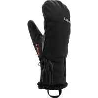 LEKI - Skifahthandschuhe - Vallarta 3D Women Mitt Black für Damen aus Softshell - Größe 6 - schwarz