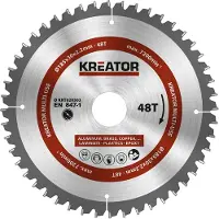Kreator 1 Kreissägeblatt 185 mm 2,2 mm 48 Zähne - 30 mm Bohrung