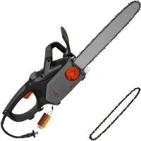 Ikra Elektro Kettensäge KSE 2400-40 | Germany | 2400 W | 40 cm OREGON Schwert | werkzeuglose Kettenspannung | inkl. Ersatzkette