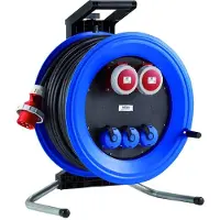 Hedi K4253011D Kabeltrommel 25 m 5x2,5 mm² für Außen