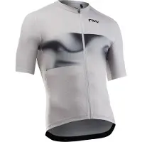 Northwave - Force Evo Jersey Short Sleeve - Radtrikot Gr XL grau