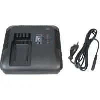 Trade-Shop Akku Ladegerät für 24V Ni-MH Ni-CD Akkus Ladestation Schnellladegerät kompatibel mit Dewalt DE0246, DE0249, DW0246, DE-24
