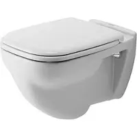 Duravit Wand-Flachspül-WC D-Code 35,5x54cm, 6 l, weiß