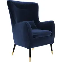 Mirjan 24 Sessel Lofner, Relaxsessel, Elegant Armsessel, Fernsehsessel, Sitzmöbel (Farbe: Magic Velvet 2216)