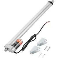 Vevor Linearaktuator 12V 10,2 cm Hohe Last 149,7 kg/1500N 0,5 cm/s IP54 Schutz, Verbessert-a, 18 Zoll