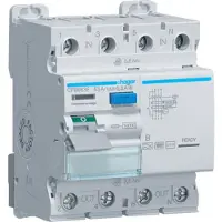 Hager FI-SCH. 3/N 10KA 63A 300MA B/S (CPB663E)