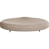 HOME DELUXE Whirlpool Abdeckung CAPE SPLASH - Beige