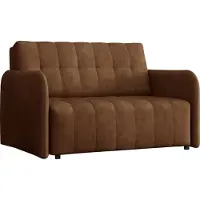 Mirjan 24 Schlafsofa Viva Grand II, 2 Sitzer Polstersofa inkl. Kissen, mit Bettkasten und Schlaffunktion, Stilvoll Couch (Farbe: Country 08)