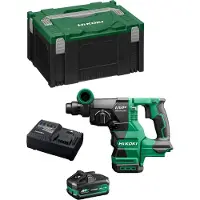 HiKOKI Bohrhammer DH3628DAB1X (1 x 4,0Ah/8,0Ah + UC18YSL3 + Koffer HSC III)