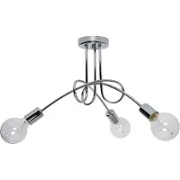 Light11 HOME Moderne Loft Chrom Edison Retro Lampe