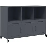Syfax Sideboard Anthrazit 100,5x39x72 cm Stahl