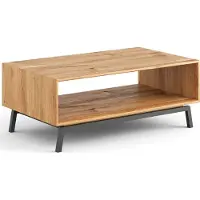 Lomadox Couchtisch, Eiche massiv geölt, MATOLA-163