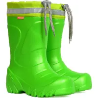 Demar Kinder Schneeschuhe Gummistiefel Winterstiefel Regenstiefel Gefüttert Metallisch Grün 38/39
