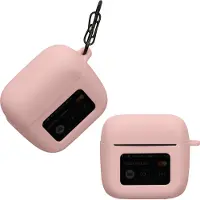 Kwmobile Hülle kompatibel mit JBL Tour Pro 3 Hülle - Kopfhörer Case - TPU Silikon Cover - Schutzhülle in Altrosa