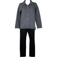 Campagnolo DYNAMIC F.LLI Damen Winteranzug, Plüschjacke vorne offen mit Reißverschluss Art. 8Q76290M, XL, Cotone 30%,Poliestere 70%