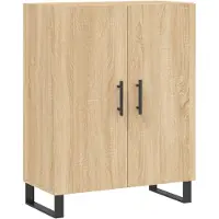 Syfax Sideboard Sonoma-Eiche 69,5x34x90 cm Holzwerkstoff