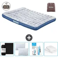Bestway Luftmatratze - 2-Personen - 152 x 203 x 30 cm - Blau - Inklusive Zubehör
