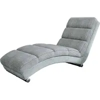 Mirjan 24 Sessel Holiday Cord, Relaxsessel, Liegesesse, Relaxliege mit verchromte Füße, Elegant, Fernsehsessel (Farbe: Poso 55 + Paros 05)