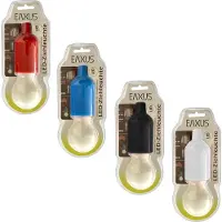Eaxus 4er Set LED Ziehleuchte Mehrfarbig | Kabellose Allzweckleuchte Blau Rot Schwarz Weiß | Deko Zuglampe Batteriebetrieben Bunt