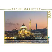 CALVENDO Puzzle Die Neue Moschee Istanbul | 1000 Teile Lege-Größe 64 × 48 cm Foto-Puzzle für glückliche Stunden