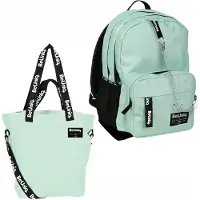 Paso RUCKSACK + SHOPPER SET BEUNIQ Set für Mädchen MINT