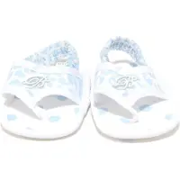 Blumarine 5878G BABY weiß Baby blau Baumwolle Seide Tanga und Halstuch Set sc