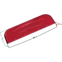 MORETTI Scooter Couch Abdeckung Tres rot