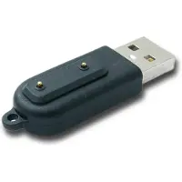 System-S USB 2.0 Adapter für Samsung Galaxy Fit3 Smartwatch Ladeadapter in Schwarz