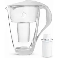 Dafi Filterkanne aus Glas Crystal Led mit 1 Classic-Filter BPA-frei BNYF-FW6Q