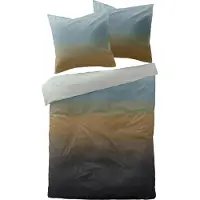 Dormisette Mako-Satin Bettwäsche-Garnitur Dessin 04430 Farbe 040 - 155x220 + 80x80 cm