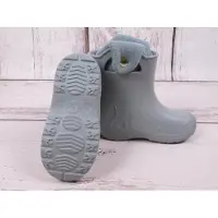 Camminare Kinder Gummistiefel ultraleicht Frog Grau Gefütteret
