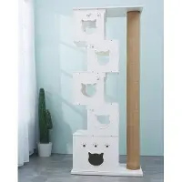 Cats Design Kratzbaum Multi Katzenbaum xxl große Katzen stabil D5a