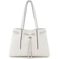 L.credi Schultertasche Rahmi Shopper Light Gray creme