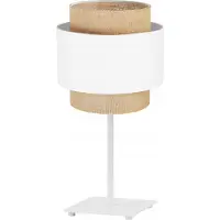 Light11 HOME Nachttischlampe Boho Juta Lampenschirm 20 Cm