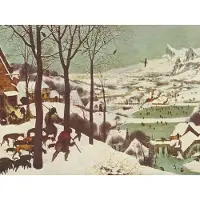 Lais Systeme Lais Puzzle Pieter Bruegel d. Ä. - Zyklus der Monatsbilder, Szene: Heimkehr der Jäger (Monat Januar), Detail 1000 Teile