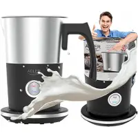 Adler Elektrischer Milchaufschäumer & Wärmer 2in1 1000W - AD4497 Schwarz
