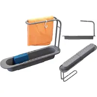Granitan - Abtropfkorb - Spülenkorb - Grau - faltbar - Küchen Zubehör