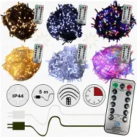Gartenpirat LED Lichterkette 76 m, 960 warmweiße LEDs, , Außenbeleuchtung