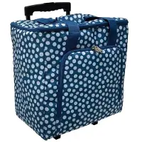 Artémio Aufbewahrungstasche mit Rollen, blau,