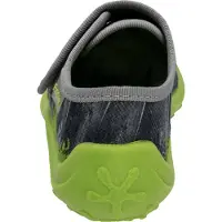 Fischer Kinder Hausschuh Jungen mit Allover Print Feuerwehr Drachen Boogy, Größe:25 EU, Farbe:Grau