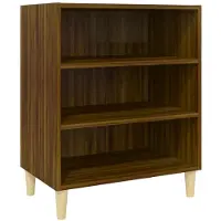 Syfax Sideboard Braun Eichen-Optik 57x35x70 cm Holzwerkstoff
