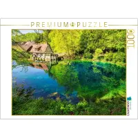 CALVENDO Puzzle Blautopf (Blaubeuren) | 1000 Teile Lege-Größe 64 × 48 cm Foto-Puzzle für glückliche Stunden