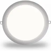 Mextronic LED Einbaupanel rund kaltweiß 1440LM 19W (S) Ø 250mm