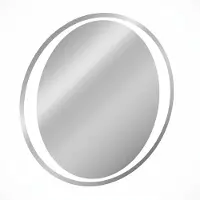 Lomadox Badezimmer LED-Spiegel mit 80 cm Durchmesser, neutralweiß - MIRROR-56