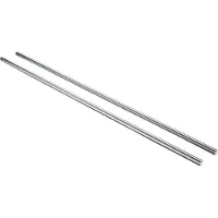 SucceBuy Linearwellen 20x1200 mm, Präzisionswelle aus SFC20-Kohlenstoffstahl, korrosionsbeständig & präzise, Welle mit hoher Härte, Rundstange für Schneid-, Schleif-, Fräs- und Bohrmaschinen, 2er-Set